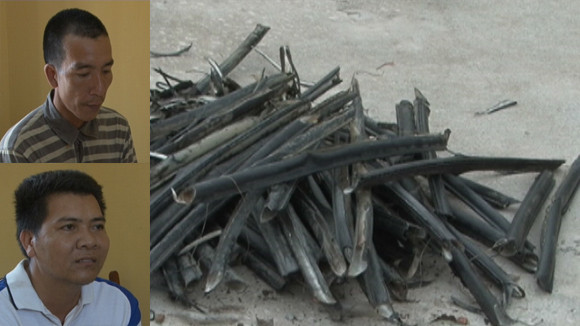 Ổ nhóm gây ra 50 vụ cắt trộm cáp viễn thông ảnh 1