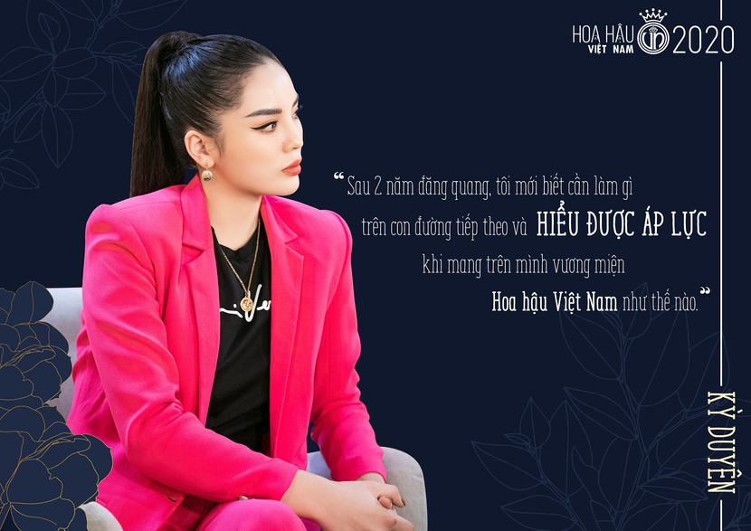 Kỳ Duyên thừa nhận cô từng gặp rất nhiều áp lực khi đội trên đầu chiếc vương miện Hoa hậu Kỳ Duyên thừa nhận cô từng gặp rất nhiều áp lực khi đội trên đầu chiếc vương miện Hoa hậu