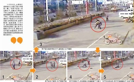 Trung Quốc: Thờ ơ nhìn kẻ máu lạnh đâm thiếu nữ 28 nhát dao ảnh 1