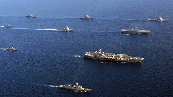 Mỹ và hơn 30 quốc gia cùng diễn tập hải quân lớn tại vùng vịnh Persian ảnh 1