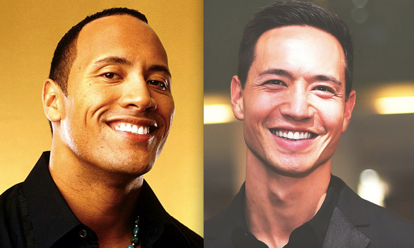 Kim Lý còn được ví như siêu sao phim hành động Hollywood – Dwayne Johnson