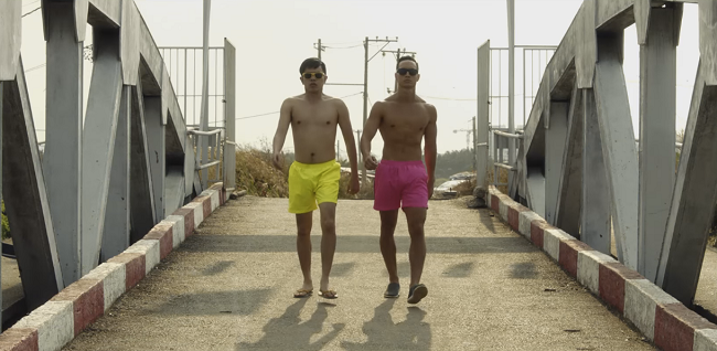 "Vệ sĩ Sài Gòn" còn gây án tượng bởi tình huống hài hước và lối diễn duyên dáng của các nhân vật