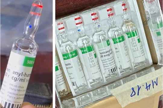 Phát hiện loại ma túy cực độc fentanyl từ đường dây bị ‘lộ sáng’
