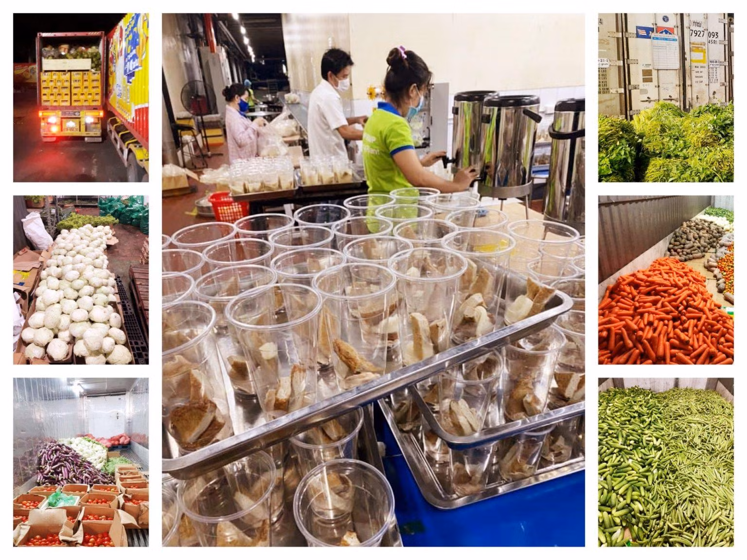 Vừa 5K, vừa 3T (3 tại chỗ) đáp ứng sản xuất an toàn, bữa ăn của người lao động trong các nhà máy Tân Hiệp Phát được bảo đảm tươi ngon, hợp vệ sinh và an toàn