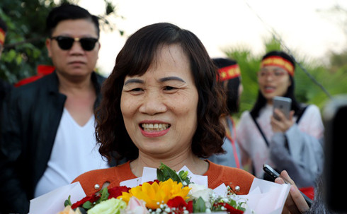 [TRỰC TIẾP] Chào đón những "người hùng" làm nên chiến thắng lịch sử tại SEA Games 30 ảnh 60