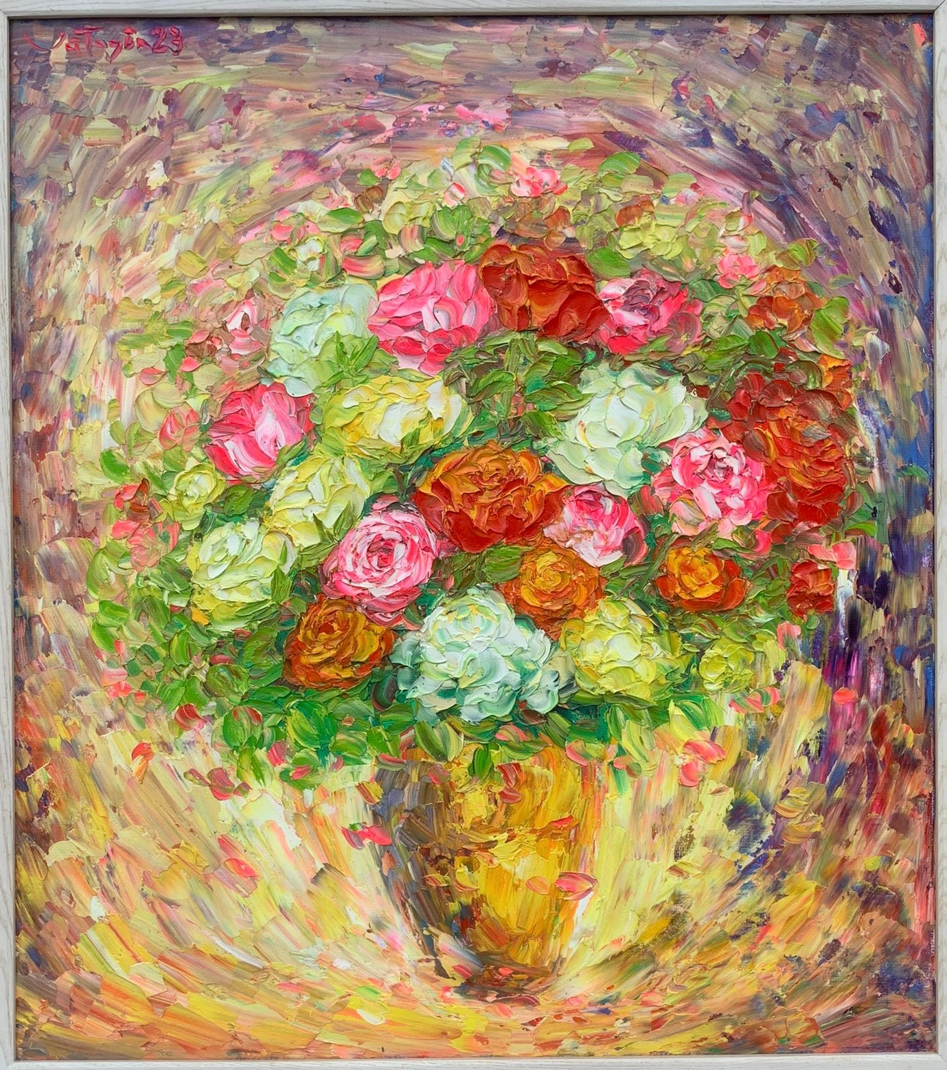 Sắc màu rực rỡ qua nét bút của Vũ Tuyên