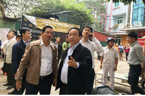 Cháy dữ dội 3 căn nhà 7 tầng tại phố Trần Thái Tông ảnh 11