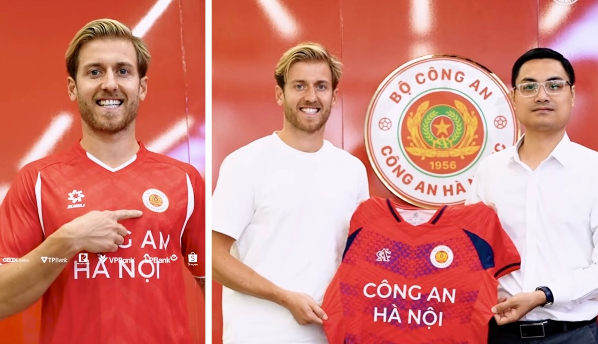 Tiền vệ Stefan Mauk - cựu tuyển thủ U23 Australia gia nhập C&ocirc;ng an H&agrave; Nội  FC | B&aacute;o Điện tử An ninh Thủ đ&ocirc;