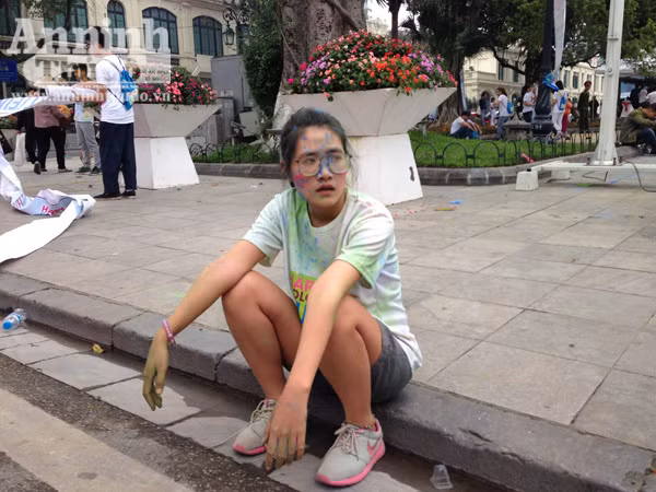 Giới trẻ Hà Thành thích thú với đường chạy đầy sắc màu ảnh 21