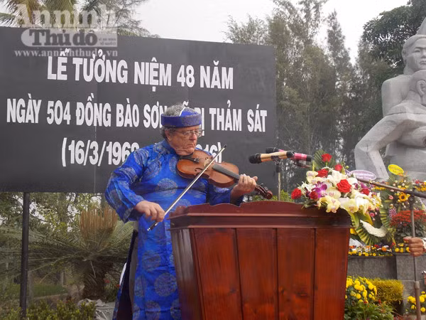 Tưởng niệm 48 năm ngày 504 người dân Sơn Mỹ bị lính Mỹ thảm sát ảnh 3