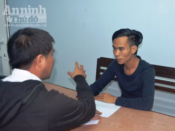 Vận động thành công đối tượng chém người gây thương tích ra đầu thú ảnh 1