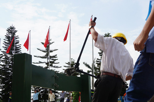 Hàm trăm người tham gia thi an toàn lao động, chữa cháy, cứu hộ, cứu nạn ảnh 6 Hàm trăm người tham gia thi an toàn lao động, chữa cháy, cứu hộ, cứu nạn ảnh 6
