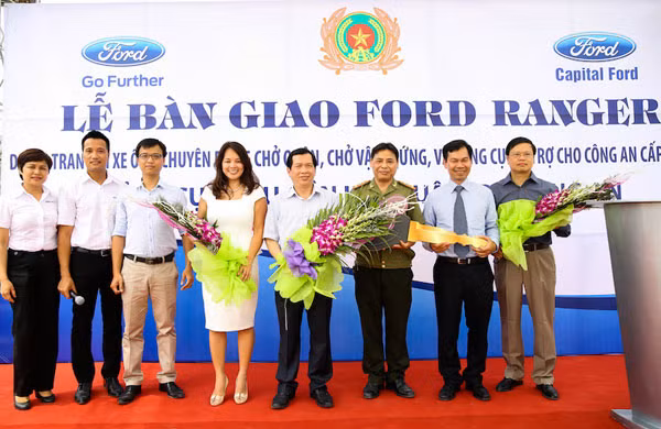 Ford Việt Nam bàn giao 75 xe Ford Ranger XL tới Bộ Công an ảnh 2