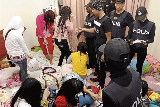 Cảnh sát Malaysia giải cứu một phụ nữ Việt Nam khỏi ổ mại dâm ảnh 1