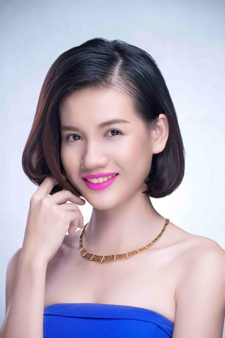 Cận cảnh nhan sắc 12 ứng viên đại diện Việt Nam tại các “đấu trường” nhan sắc quốc tế 2015 ảnh 12