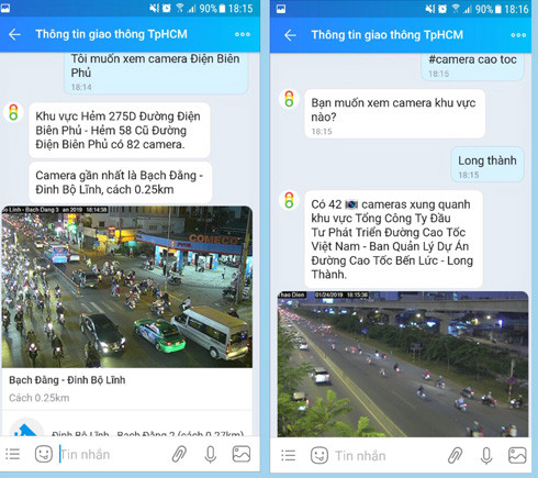 Người dân có thể phản ánh tình hình giao thông dịp Tết Kỷ Hợi 2019 qua ứng dụng Zalo ảnh 2