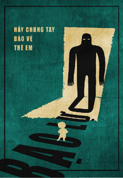 Hơn 100 bức tranh ấn tượng, truyền tải thông điệp "Cùng loại bỏ bạo lực với trẻ em" ảnh 3