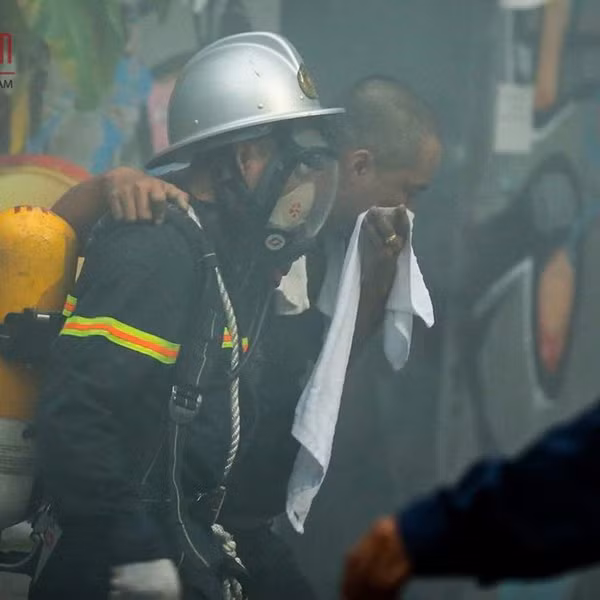 Lòng dũng cảm và trách nhiệm của người lính cứu hỏa ảnh 5