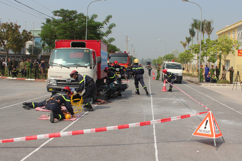 Hội thao cứu nạn, cứu hộ, chữa cháy ảnh 4