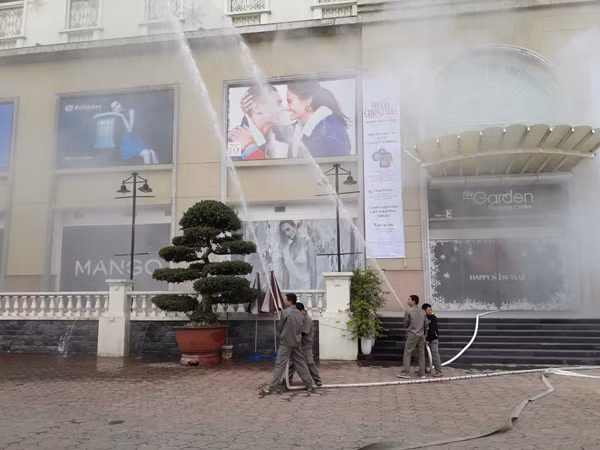 Diễn tập phòng cháy, chữa cháy, tìm kiếm cứu nạn tại tòa nhà The Garden ảnh 7