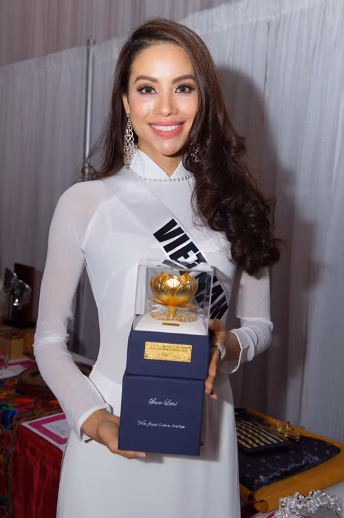 Phạm Hương trượt top 15 Hoa hậu Hoàn vũ 2015 ảnh 24
