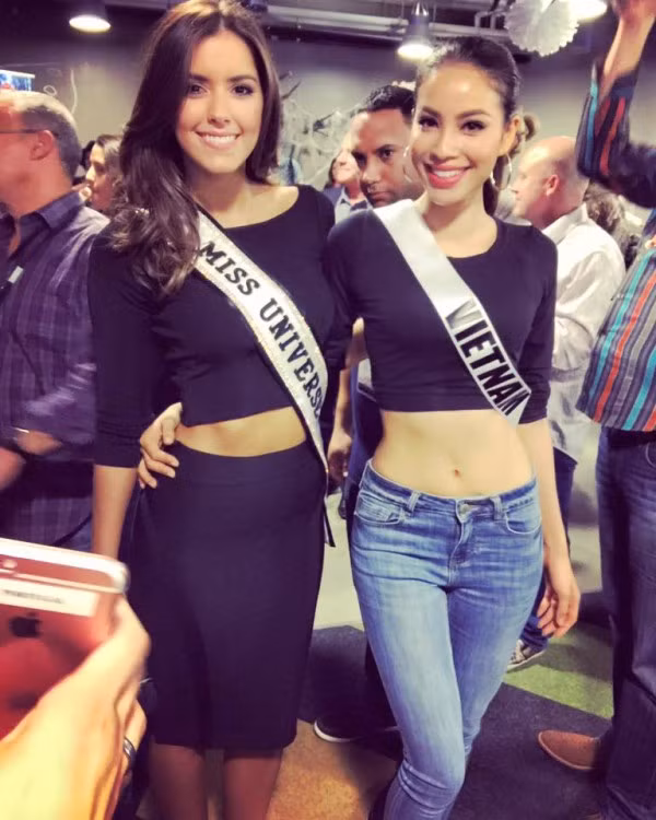 Phạm Hương trượt top 15 Hoa hậu Hoàn vũ 2015 ảnh 19