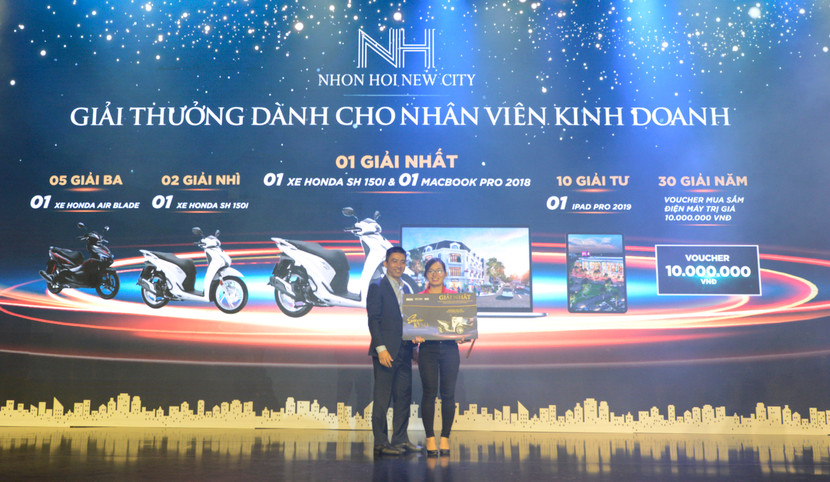 Đại tiệc tri ân "chiến binh" kinh doanh dự án Nhơn Hội New City ảnh 3 Đại tiệc tri ân "chiến binh" kinh doanh dự án Nhơn Hội New City ảnh 3