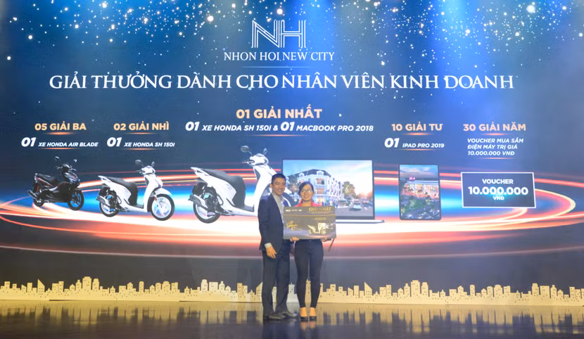 Đại tiệc tri ân "chiến binh" kinh doanh dự án Nhơn Hội New City ảnh 3