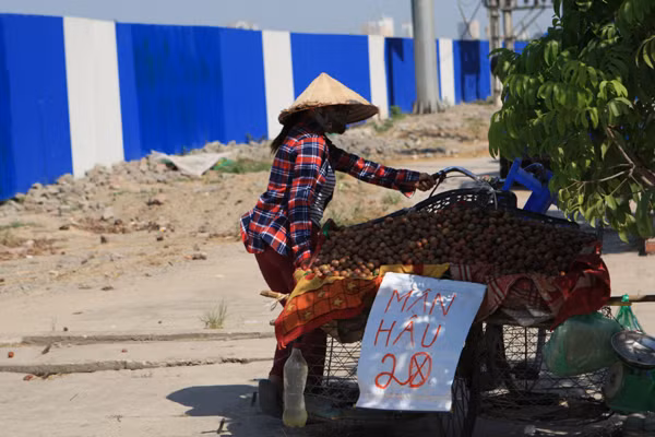 Những phụ nữ mưu sinh dưới nắng nóng đỉnh điểm 39 độ C ảnh 5