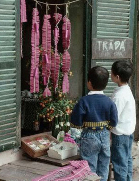 Những hình ảnh độc đáo chỉ Tết xưa mới có ảnh 12