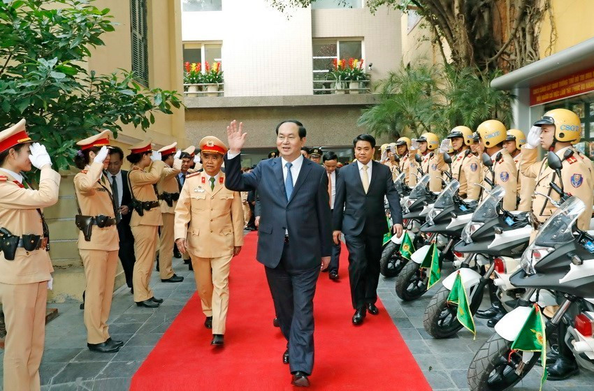 Chủ tịch nước Trần Đại Quang: Làm hết sức mình phục vụ Tổ quốc, phục vụ nhân dân ảnh 2