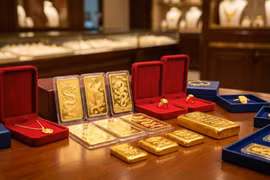 Giá vàng giảm sáng đầu tuần