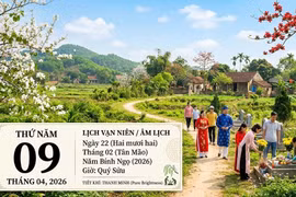 Lịch âm hôm nay 9/4: Ngày Tam nương xấu, nên tránh việc lớn