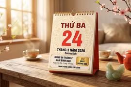 Lịch âm hôm nay 24/3/2026: Ngày Hoàng đạo, giờ đẹp và việc nên làm