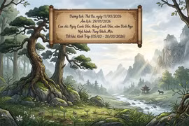 Lịch âm hôm nay 17/3/2026: Ngày Canh Dần có giờ đẹp nào?