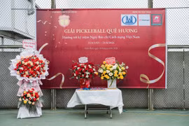 Sôi động giải Pickleball Quê Hương 2026 tại Ninh Bình