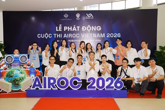 Phát động Cuộc thi Robotics Quốc tế AIROC 2026