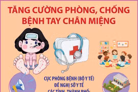 Tăng cường phòng chống bệnh tay chân miệng trong thời gian tới
