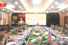 Cụm thi đua số 5, Công an Hà Nội sơ kết phong trào "Vì an ninh Tổ quốc" 6 tháng đầu năm 2026
