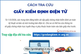 Cách tra cứu giấy chứng nhận kiểm định điện tử