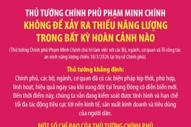 Thủ tướng Chính phủ Phạm Minh Chính: Không để xảy ra thiếu năng lượng trong bất kỳ hoàn cảnh nào