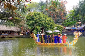 Lễ hội chùa Thầy 2026 trình diễn ánh sáng nghệ thuật kết hợp 3D mapping 