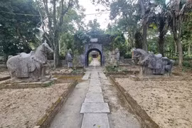 Thanh Hóa khai quật khảo cổ học đền thờ Nguyễn Văn Nghi 