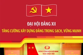 Đại hội Đảng XII: Tăng cường xây dựng Đảng trong sạch, vững mạnh