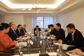 Bộ trưởng Công an Lương Tam Quang tiếp lãnh đạo Tập đoàn Amazon