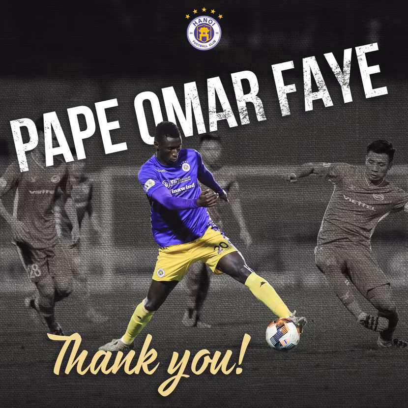 Omar đã tạm biệt Hà Nội FC