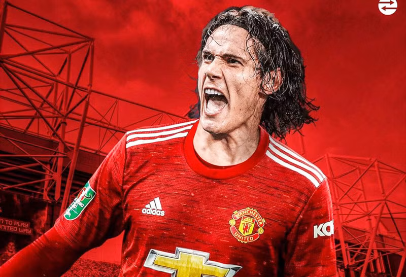 Edinson Cavani sắp trở thành người M.U