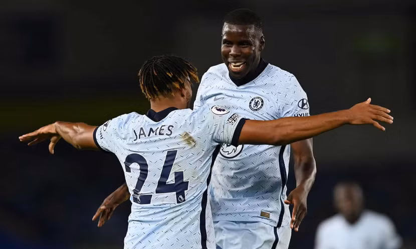 Hai hậu vệ James và Zouma ghi bàn mang về 3 điểm