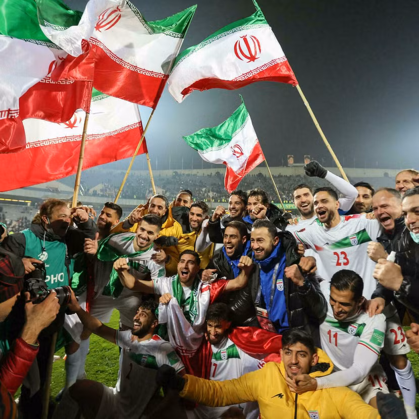 Iran là đội bóng châu Á thứ hai góp mặt ở World Cup 2022