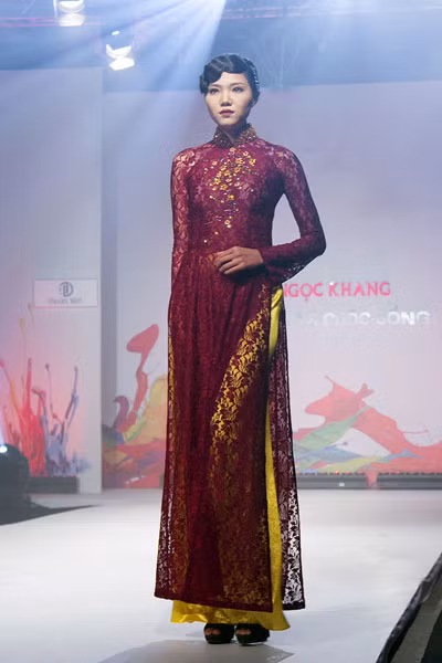 Quán quân Mai Giang khoe sắc với áo dài xuân ảnh 3